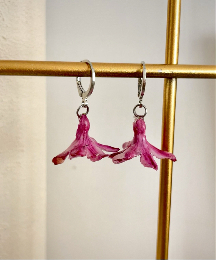 Pembe Sümbül Küpe