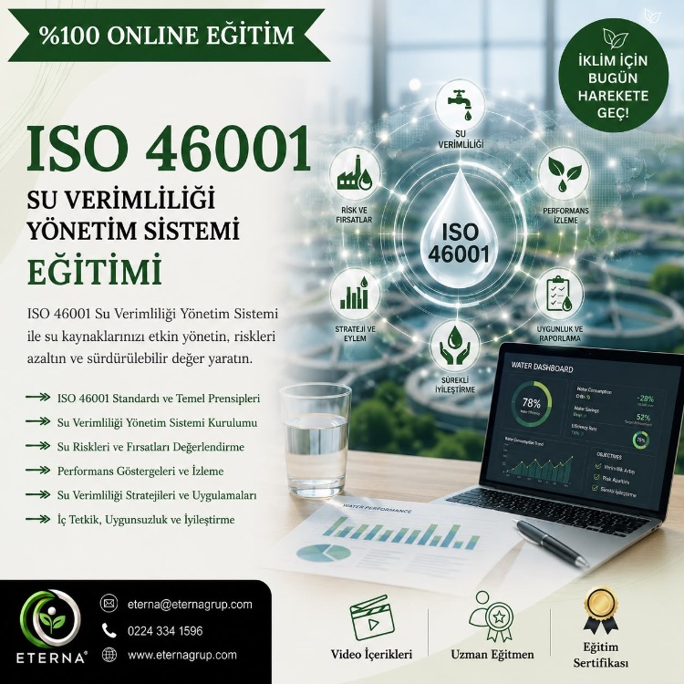 460001 Su verimliliği yönetim sistemi eğitmi