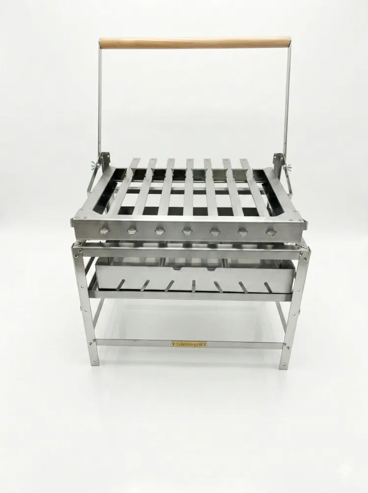Etinngrill Hareketli Mangal + Şiş Aparatı
