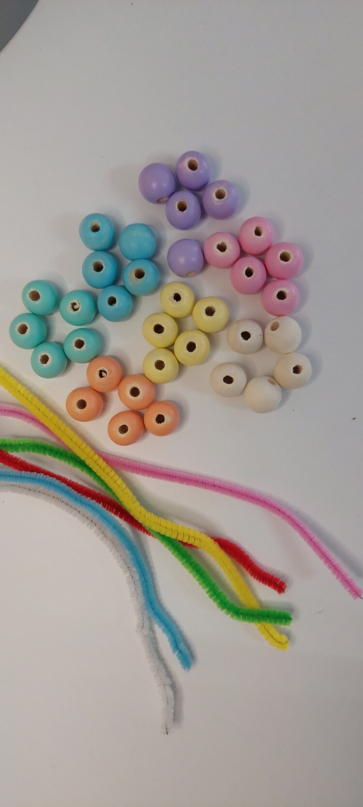 Ahşap Boncuk Kesesi 