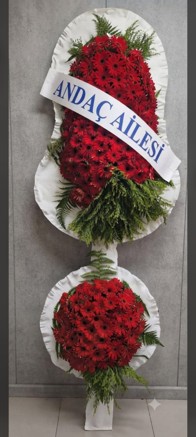 2li canlı çiçekli sepet