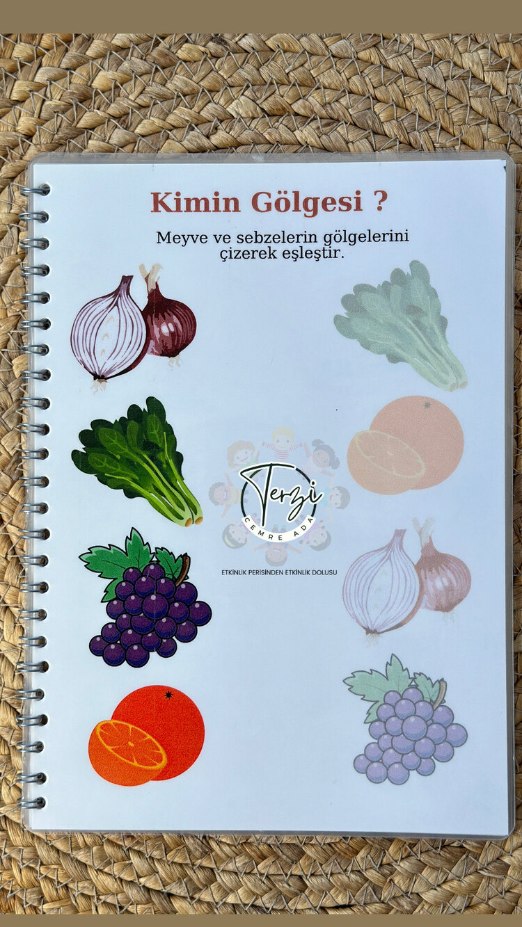 A5 EŞLEŞTİRMELİ KİTAP