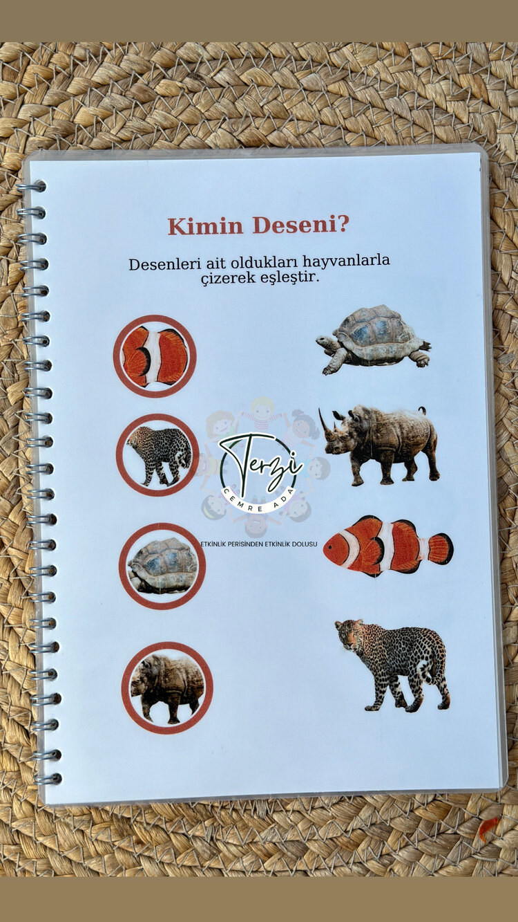 A5 EŞLEŞTİRMELİ KİTAP