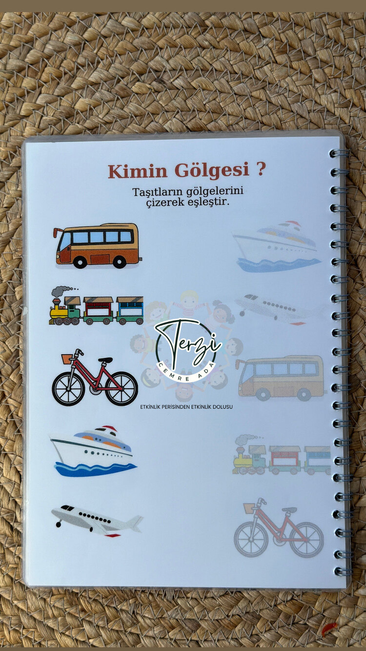 A5 EŞLEŞTİRMELİ KİTAP