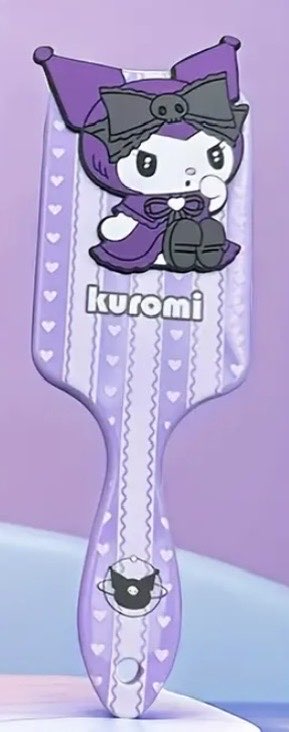 Kuromi My Melody Hava Yastıklı Kız Çocuk Tarak