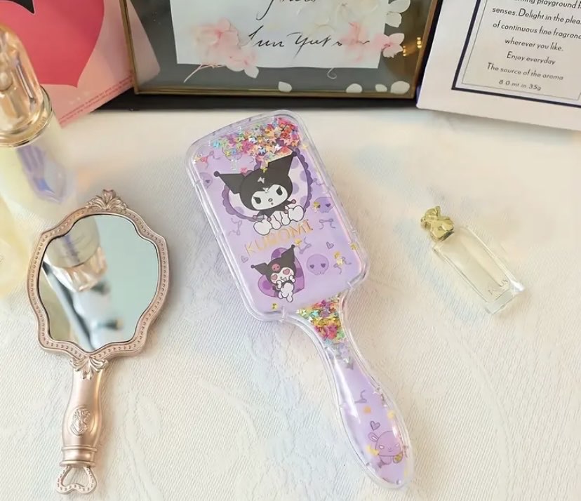 Sanrio Serisi Hava Yastıklı Payet Süslemeli Kız Çocuk Tarak