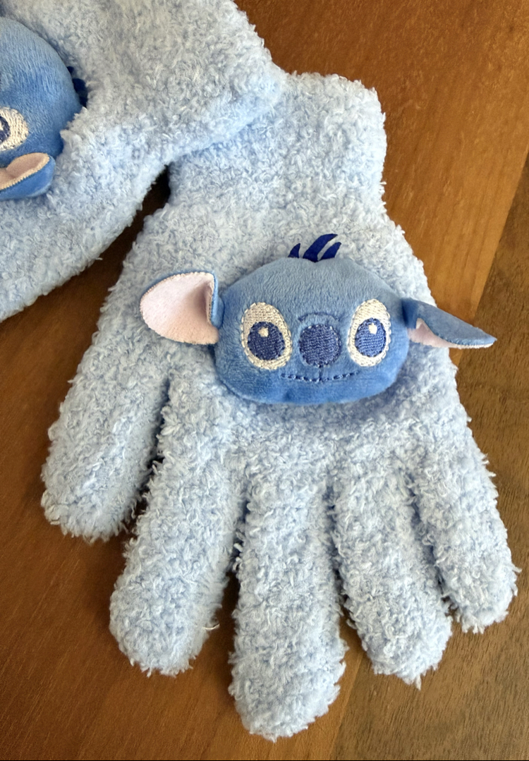 Stitch Karikatür Desenli Eldiven
