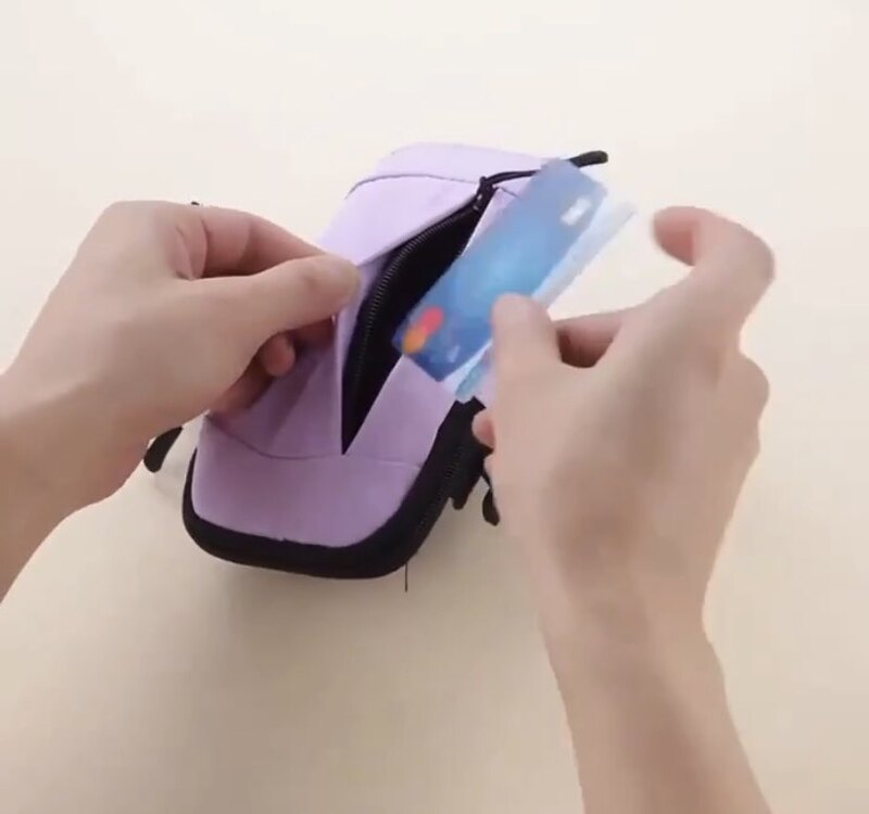 Açık Hava Koşusu Kol Depolama Çantası