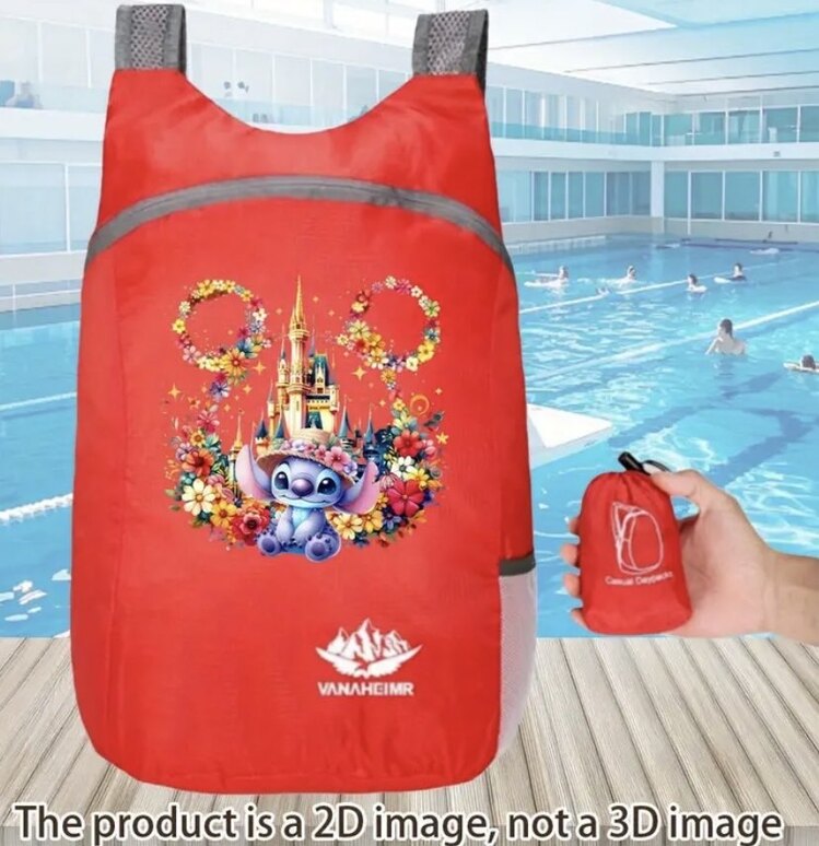 Disney Stitch Hafif Katlanabilir Sırt Çantası
