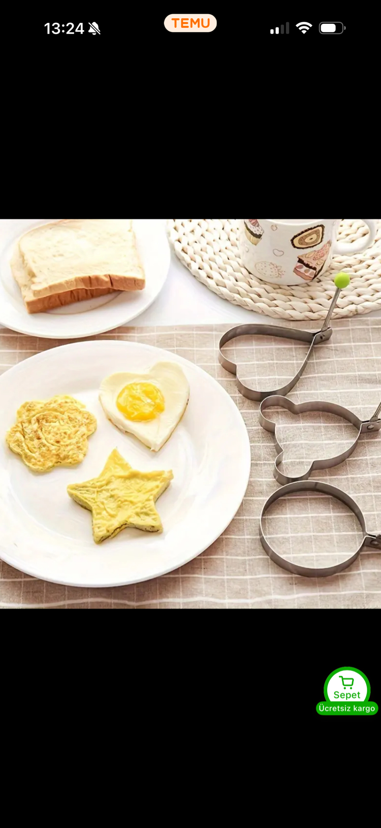 5 li Set Yumurta&Pankek Şekillendirici