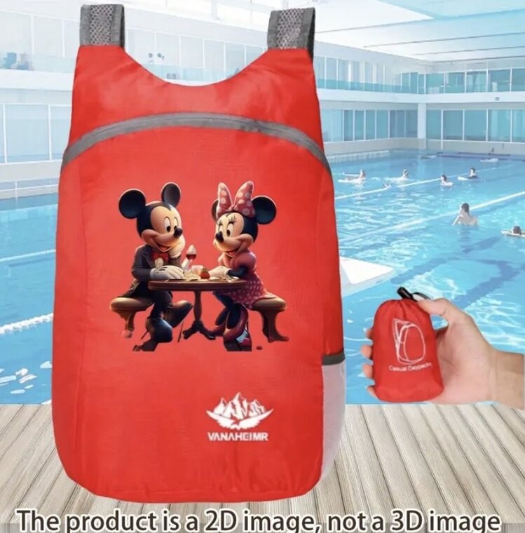 Disney Minnie Mouse Çok Fonksiyonlu Taşınabilir Sırt Çantası
