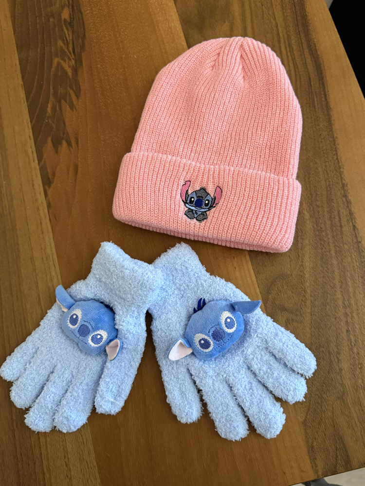 Stitch Karikatür Desenli Eldiven