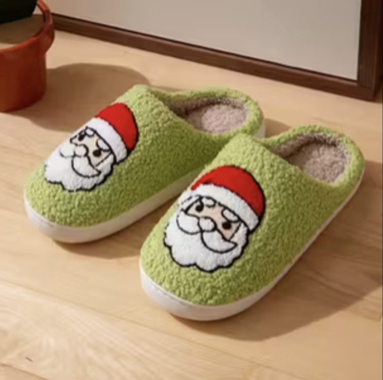 Noel Temalı Terlik