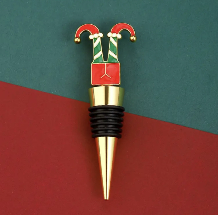 Noel Elf Şarap Tıpası
