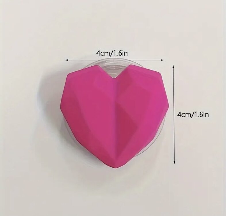 3D Kalp Telefon Tutucu