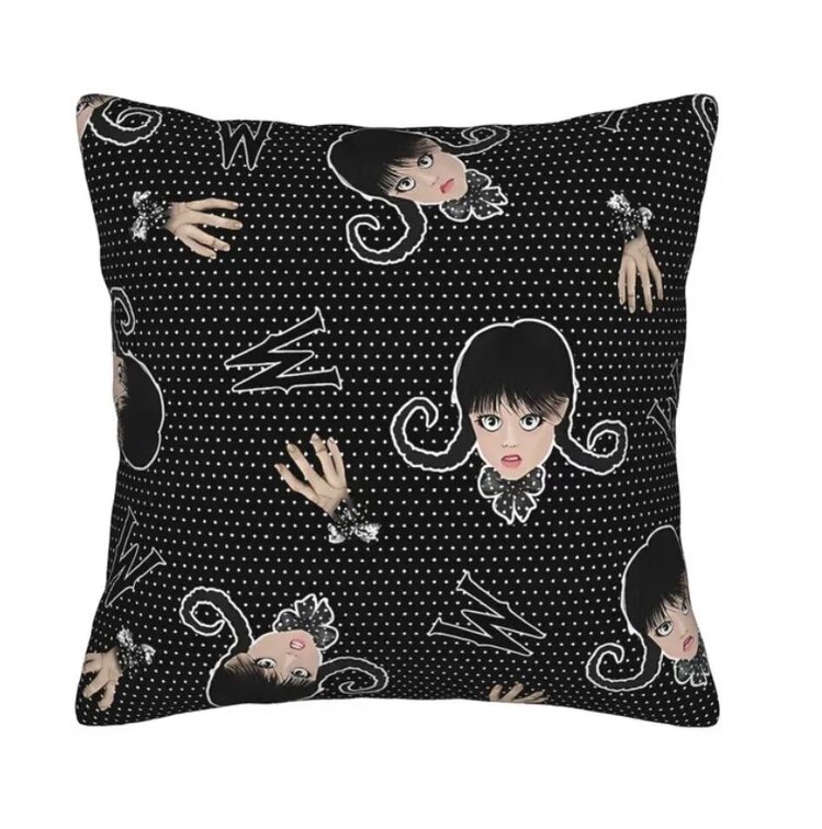 Wednesday Addams Yastık Kılıfı