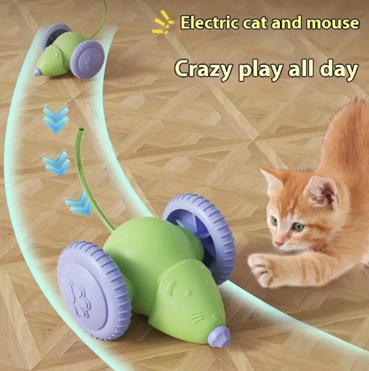 Usb Şarj Edilebilir Otomatik Kedi-Köpek Oyuncağı