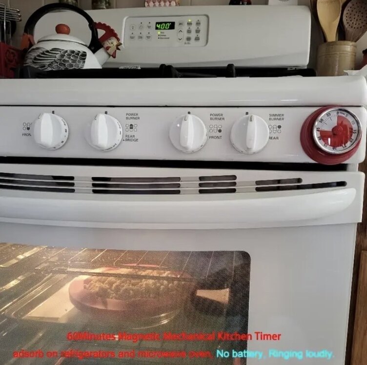 Manyetik Mekanik Mutfak Zamanlayıcısı/Timer