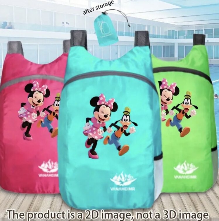 Disney Minnie Mouse Çok Fonksiyonlu Taşınabilir Sırt Çantası