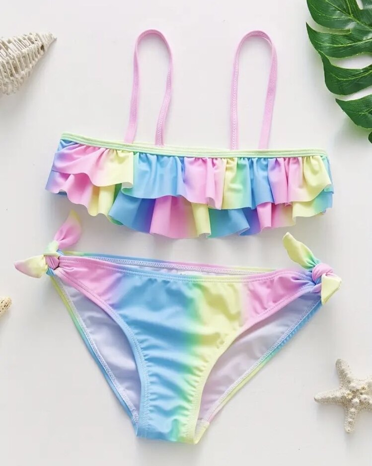 Kız Çocuk Alt-Üst Takım Bikini