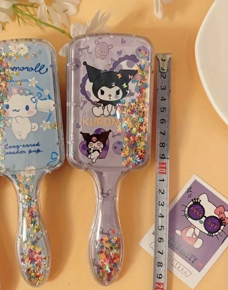 Sanrio Serisi Hava Yastıklı Payet Süslemeli Kız Çocuk Tarak