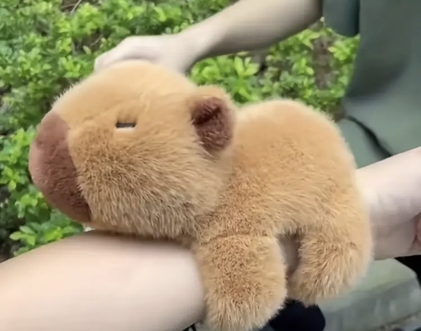 Kapibara Su Domuzu Bebek Bileklik Figür Peluş Oyuncak Kız Bebek Çocuk Bileği Küçük Kolye