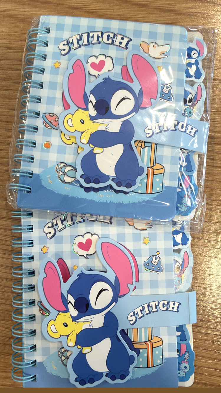 Stitch Spiralli Not Defteri