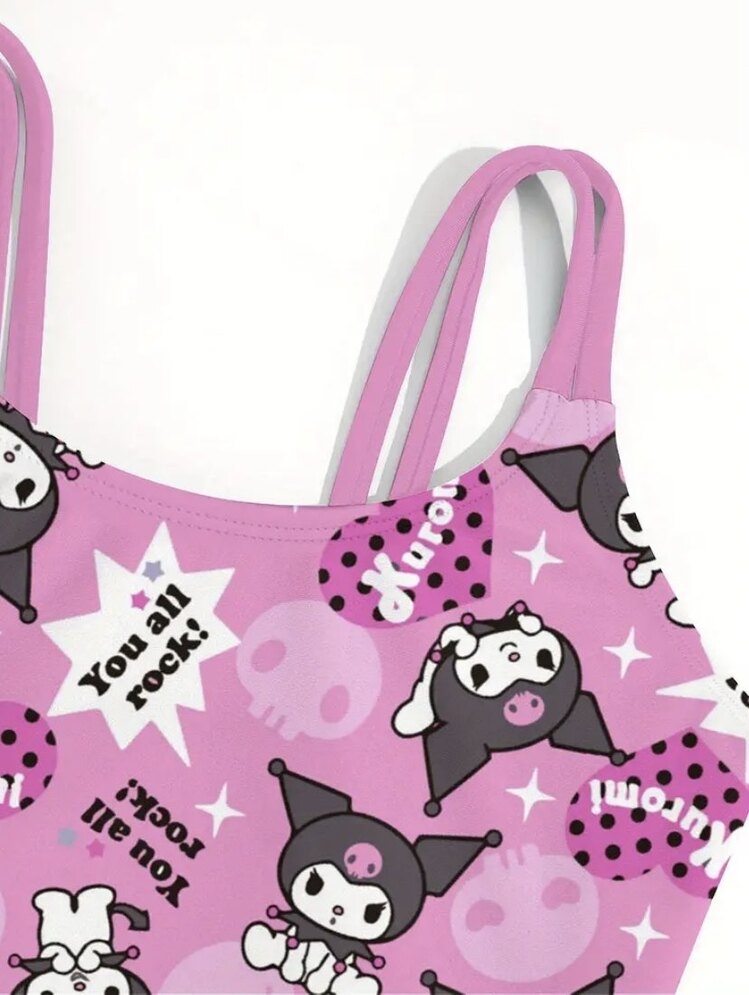 Sanrio Kuromi  Girls Tankini Set