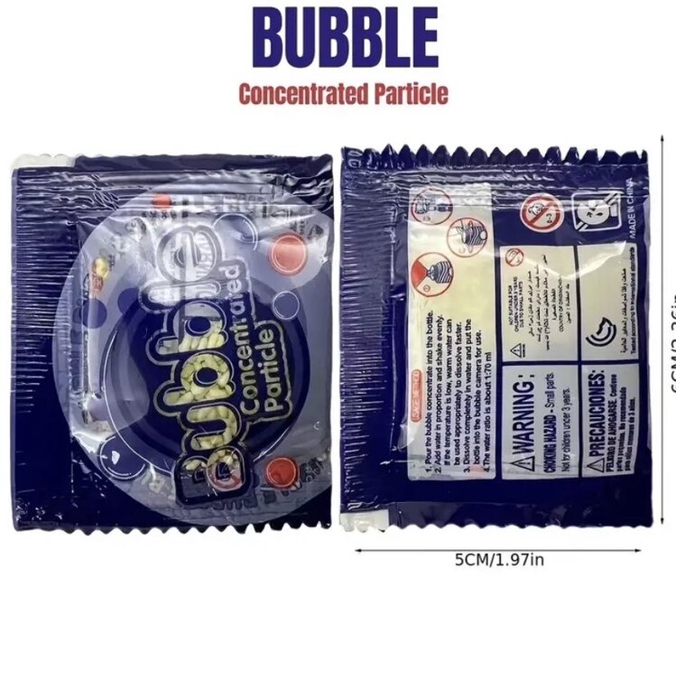 10lu Paket Kabaşık Yogunlaştırılmış Baloncuklar