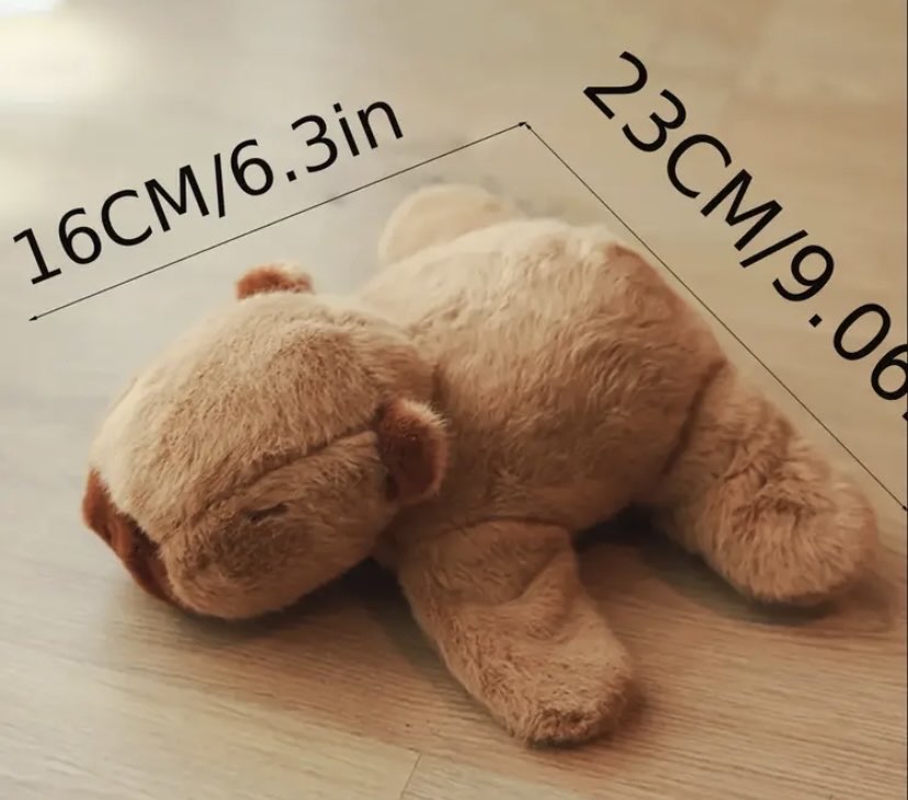 Kapibara Su Domuzu Bebek Bileklik Figür Peluş Oyuncak Kız Bebek Çocuk Bileği Küçük Kolye