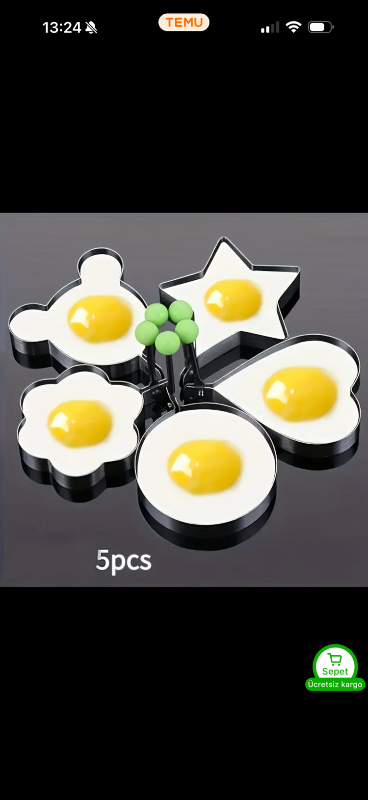 5 li Set Yumurta&Pankek Şekillendirici