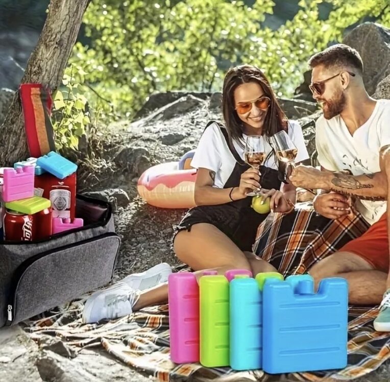 2 Adet Yeniden Kullanılabilir Buz Paketleri