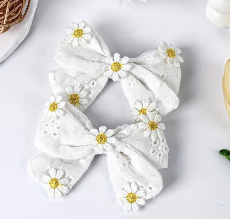 2li Paket Papatya Kurdele Saç Tokası