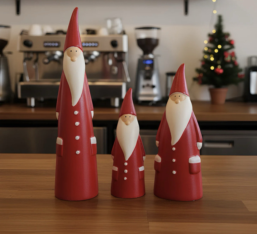 3 lü Noel Baba