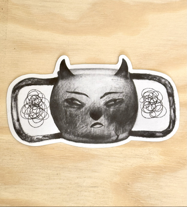 Devil Pot | Washi Sticker
