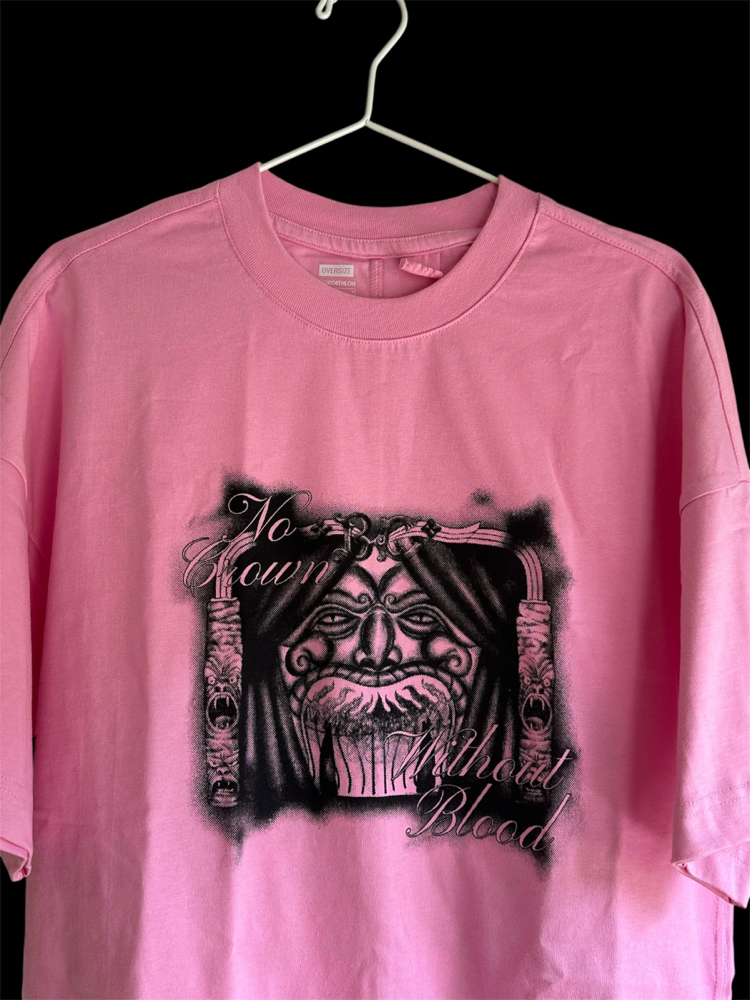 Black Cat Society | Pink | Screen Print T-shirt