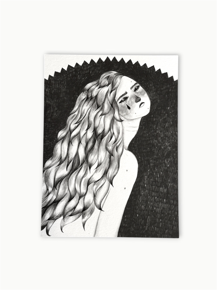 The Sea | Poscard Size Art Print