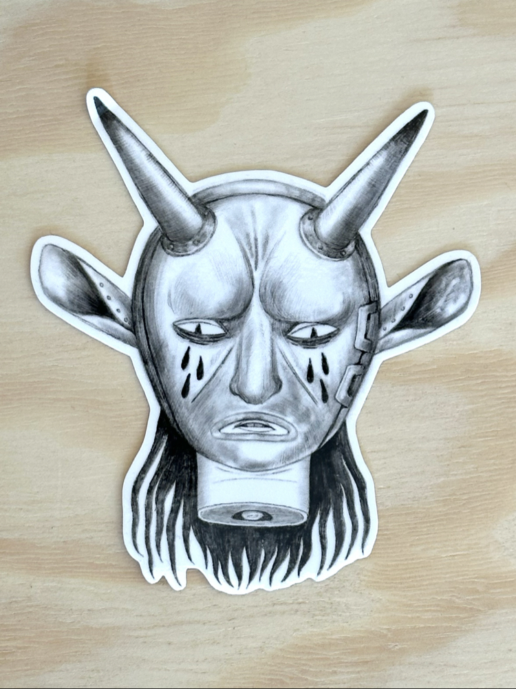 Devil Scold’s Bridle | Glossy Sticker