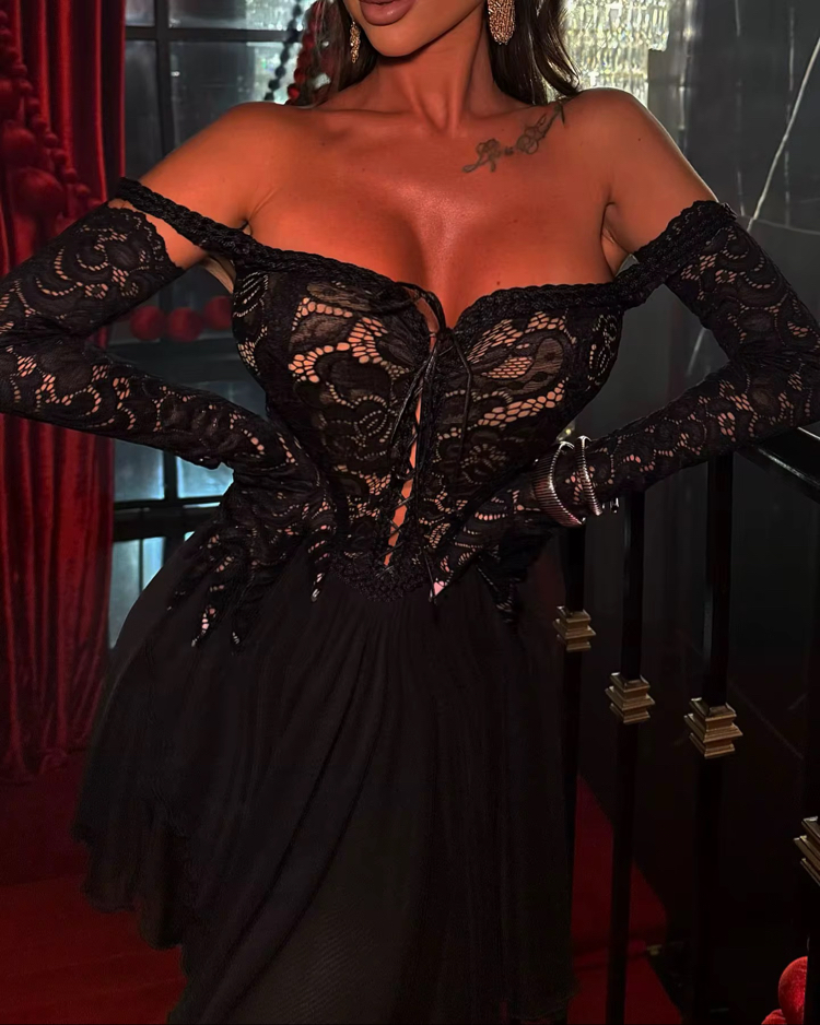 ELDİVENLİ FANTEZİ BABYDOLL