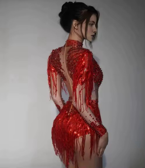ROJO CALIENTE GECE ELBİSESİ 