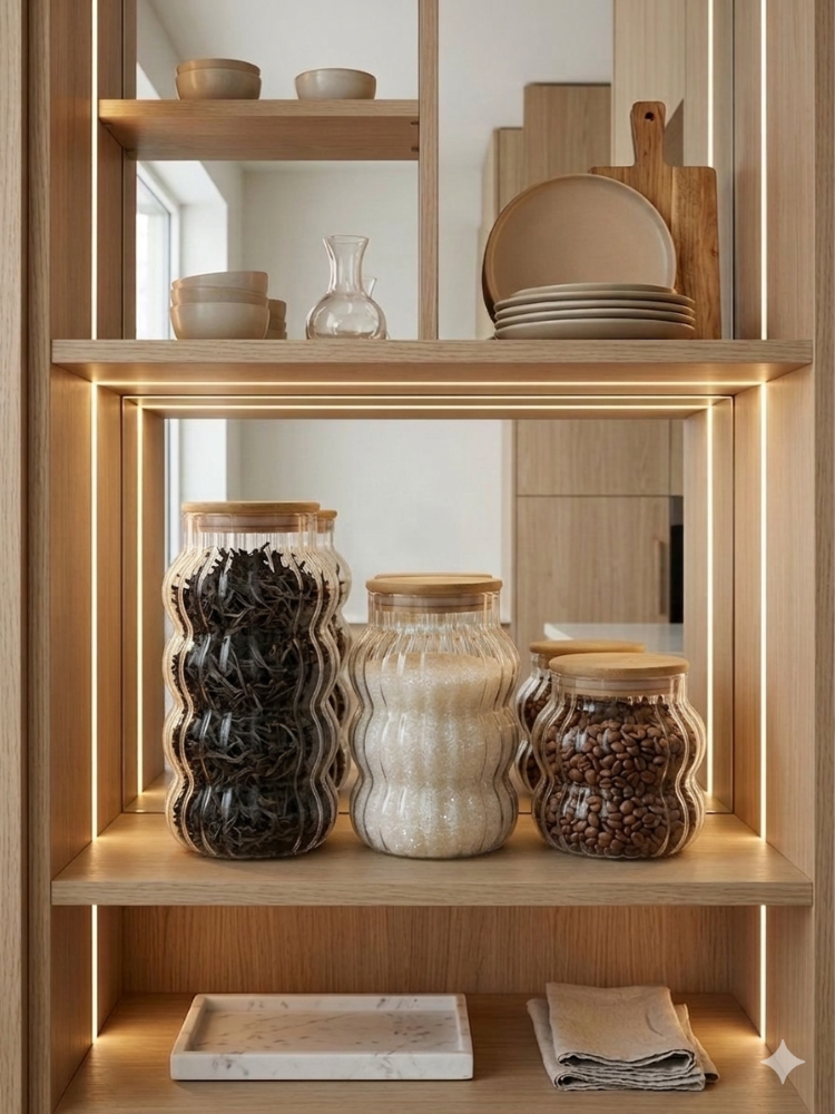 Borosilicat Optikli Kavanoz 