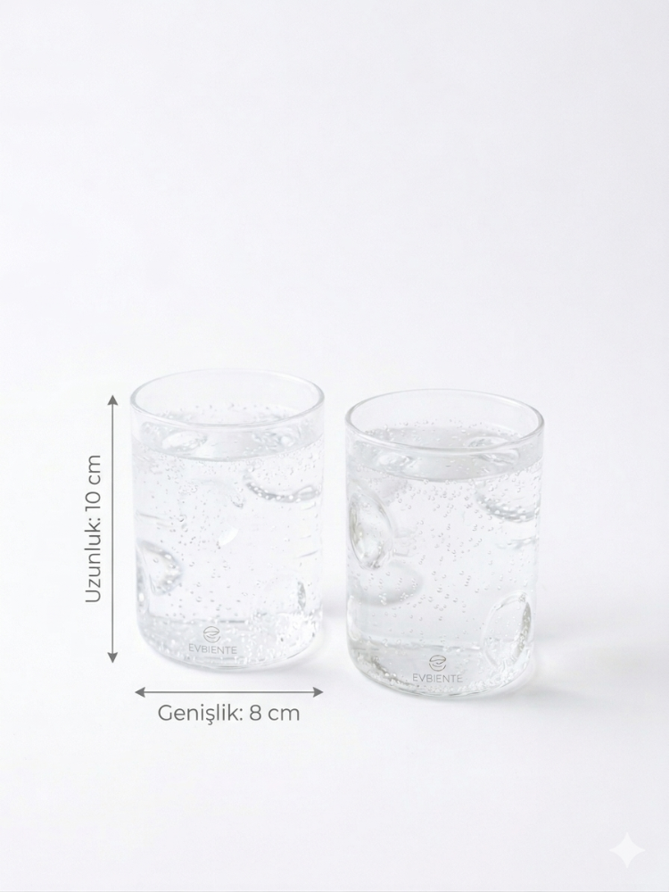 Borosilicat Kahve ve Kokteyl Bardağı 2’li