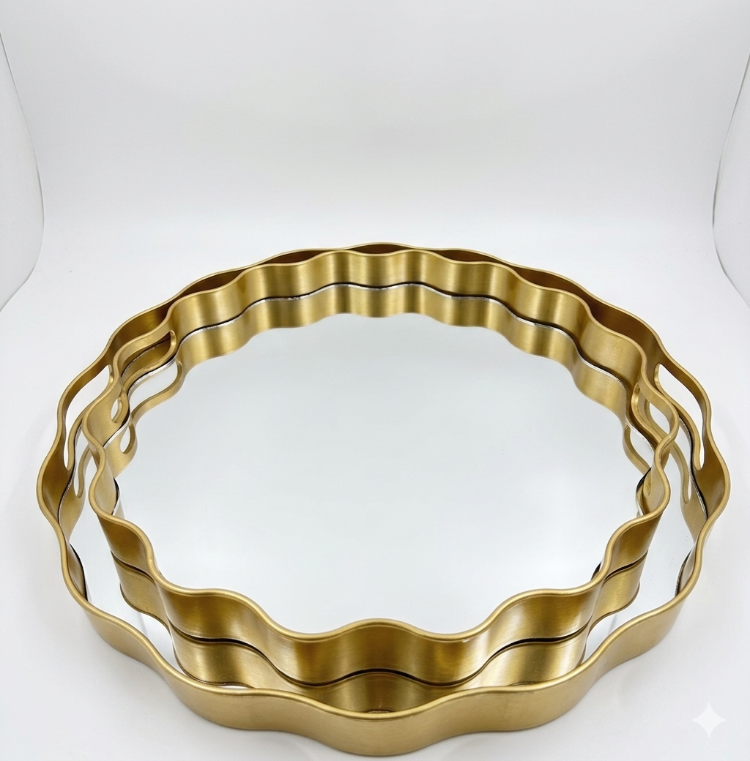 Papatya  2'li Tepsi Gold 