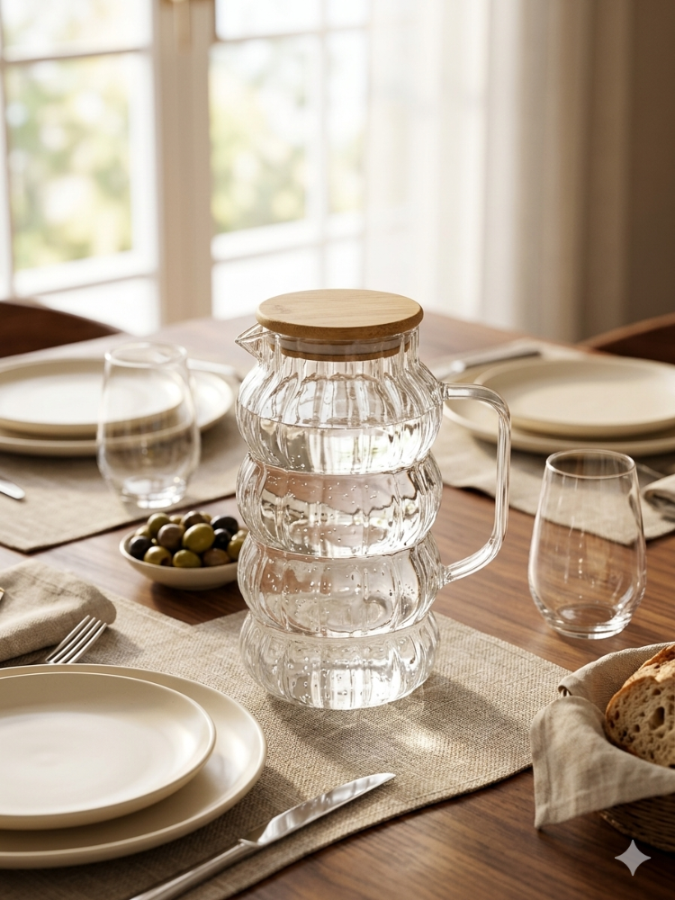 Borosilicat Optikli Sürahi 