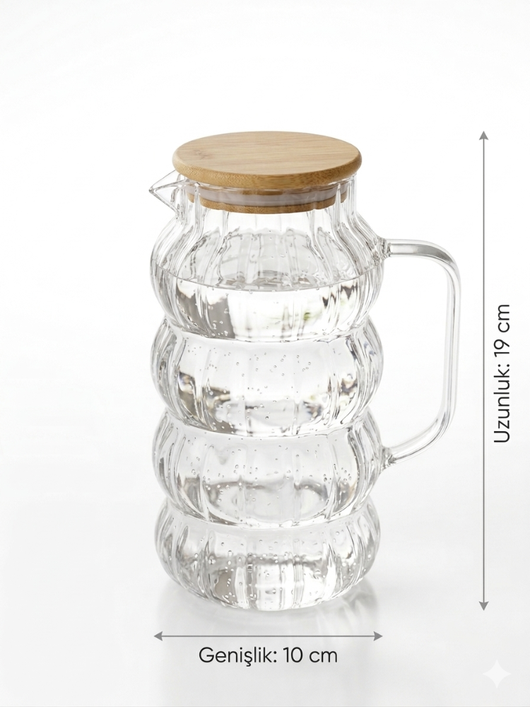 Borosilicat Optikli Sürahi 