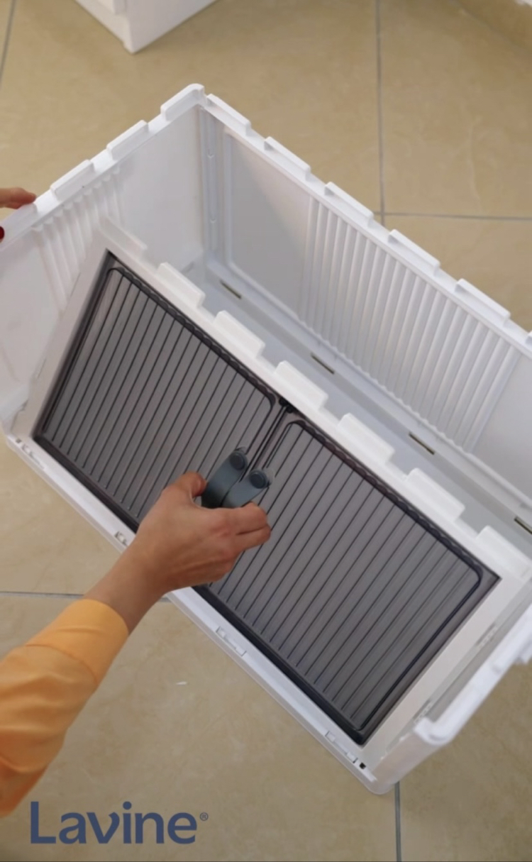 obido Lavine Fold&go 4'lü Portatif Organizer Tekerlekli Dolap Çok Amaçlı