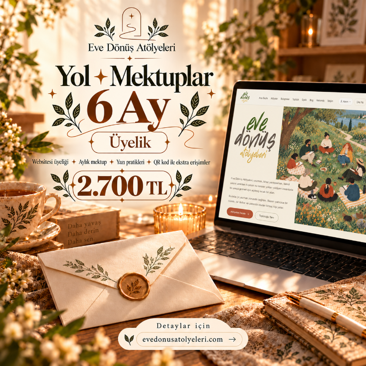 Yol + Mektuplar – 6 Aylık Üyelik