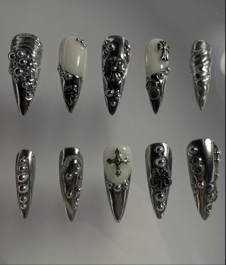 Silver Nail Set