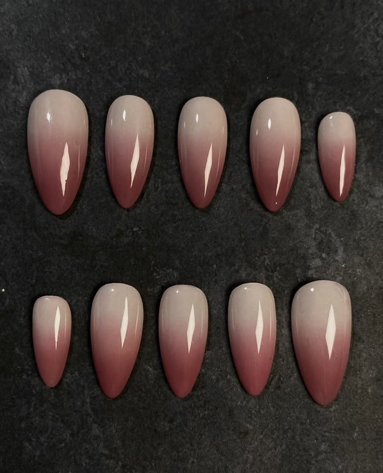 Pink Ombre Nail Set