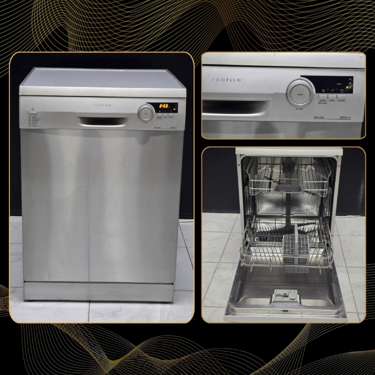 2. EL PROFİLO A+ INOX 6 PROGRAMLI BULAŞIK MAKİNESİ